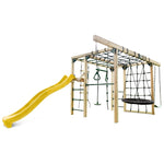 Lifespan Kids Orangutan Climbing Cube Jungle Gym Play Centre + Yellow Slide V420-LKPC-ORAN-YEL