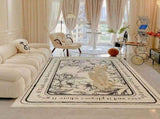 Carpet Large Area Floral Pattern Mordern Soft Carpet for Living Room Bedroom Dining Room Square V1294-YM0716-3117220170811
