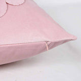 Style 3 Pink 3D Floral Cushion Covers - Modern Luxury Decorative Throw Pillow Covers for Living V888-ELOSUNG13941