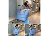 Makeup Storage Box Universal Wheel Travel Bag, Large Capacity Folding Water-Proof Travel Bag V1370-AZ4-18918