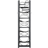Refrigerant Tank Rack, with 3 x 30lbs and Other 3 Small Bottle Tanks, Cylinder Tank Rack V952-QPCFJ305MM283UO4CV0