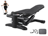 Stair Stepper, Mini Stepper for Exercise at Home, Hydraulic Fitness Stepper with Resistance Bands, V952-MNTBJWSBBSSX4567IV9