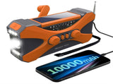 Emergency Hand Crank Solar Radio Orange V1142-OBA1005007345196175