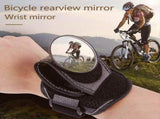 2Pcs Bike Mirrors, Wide Angle Cycling Bicycle Bike Rear View Mirror Adjustable Wrist Guards V1308-DSZKI-1376
