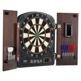 VEVOR Dartboard and Cabinet Set Complete with All Accessories Easy Assembly V952-DZTZZXB00000FQ0DMV9
