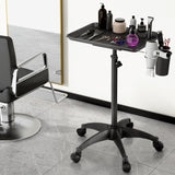 Embellir Salon Trolley Cart Spa Beauty Rolling Tray Hairdressing Storage 5-wheel SA-TR-1T-BK