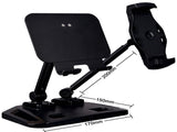 Universal and Adjustable Double Arm Stand Holder White V28-MOBACCOTC3W