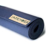 Jade Yoga Voyager Mat - Midnight & Iron Flask Wide Mouth Bottle with Spout Lid, Fire, 32oz/950ml V398-JY-668MB-IFB