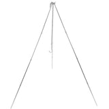 4 Section Campfire Tripod Portable Aluminum Alloy Hanging Pot Tripod for Outdoor V1294-YM0523-3111210336011