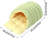 Cat house - Cat basket - Plush and warm - Removable and washable - Closed cat bed for winter V1188-ZXY-131-330