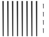 Staircase Metal Balusters, 3/4'' Round x 32'' Long Aluminum Decorative Banister Spindles, 101 Pack V952-YXKLGZ32YC10P31SIV0