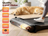 Everfit 2 in 1 Walking Pad Treadmill Dual-Sided Under Desk Treadmills Foot Massage for Home Gym TMILL-400-FMS-PAD