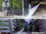 2X Turbo Nozzle Pressure Washer Tips for Hot and Cold Water Rotating Nozzle 1/4 Inch Quick Connect V1192-AZ-W-22690