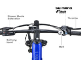 VALK Vortex 3 Electric Bike, Medium Frame Mountain ebike, Blue V219-BIKEMBVAB3HEA