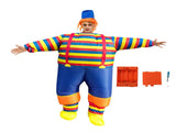 Inflatable Clown Costume Blow Up Joker Jumpsuit for Halloween Cosplay Party Christmas Adult Size V1294-YM0703-3115230047611