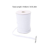 Ballet Shoe Elastic Strap White 10mm Roll for ce Occasions V1369-AZ3-W-20778