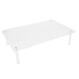 Acrylic Laptop Stand Multipurpose Desktop Office Shelf Laptop Riser for TV Computer 3.3in V1294-YM0901-3116240030611