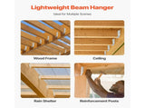 50 Pcs Joist Hanger, Inner Dimensions 1.57 x 1.50 x 7.83 inch / 40 x 38 x 199 mm, Rafter Hurricane V952-TLDJ210INCH5HCMQL001V0
