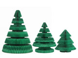 Jingle Jollys 3PCS Christmas Tree Decoration with Lights Foldable Easy Setup Tree PAPER-XMAS-SET-FOREST-01