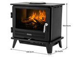 Dimplex 2kW Willowbrook Opti Myst Portable Electric Stove Flame and Smoke Effect WLB20-AU