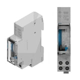 Matelec Timer DIN Analogue 16A 24hr with BBU TIMER-24H/A V1202-V1-MTLTIMER-24H-A