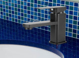 Basin Faucet Single Hole Sink Cold Hot Mixer Water Tap Waterfall Modern Faucets V1294-YM0901-JY17353