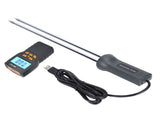 Moisture Meter with Long Probe Digital Grain Wheat Rice Corn Moisture Measurement Tool V1294-YM0901-3113200200011