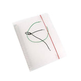 A5 Plastic Loose-Leaf Pages File Folder, PP Material, 1 Set for Organizing Documents and Notes V1370-AZ4-11593