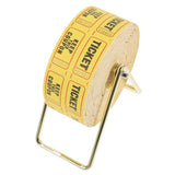 Portable Yellow Raffle Ticket Holder Set for Event Participation V1369-AZ3-W-20944
