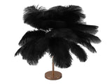 Decorative Table Lamp 30PCS Feathers USB Rechargeable Light Touch Control Desk Light Built in V1294-YM0901-3119230088511