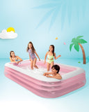 Intex Swim Center Family Inflatable Pool 58487 Pink V1032-IXSWIMCENTRE-58487_P