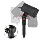 Christmas Outdoor Laser Light Outdoor Laser Projector Festive Laser Decorations - Black - Size 01 V1102-129-10520-BLK-01