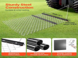 Drag Harrow 4 x 5 ft Chain Harrow Lawn Rake ATV UTV Tractor Attachments V952-LP45FTSWK000P7UZOV0
