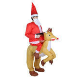 Christmas Santa Claus Cartoon Inflatable Costume for Halloween Festivals Party DecorationSanta Claus V1294-YM0901-3117200131612