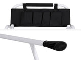 Giantz 4 Step Ladder Multi-Purpose Folding Steel Platform Tool Bag Handrails LD-STEEL-4STEP-TB