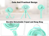 Baby Stroller, Portable with LED Lights, Mini Desk Hanging Battery Rechargeable Personal V1370-AZ4-01024