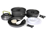 Toque 16Pcs Camping Cookware Set Outdoor CAM1002-14