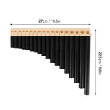 Pan Flute Instrument Multi-Tone 1 Pack Wooden Flute for Beginners and Experts V1370-AZ4-16339