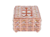 Tissue Box Holder Multifunctional Fashionable Design Exquisite Sturdy Durable Tissue HolderRose Gold V1294-YM0715-3117210237012
