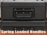 4-Pack Spring-Loaded Handles Heavy-Duty Carbon Steel, Warp-Resistant, Easy Installation, Ideal for V1369-AZ3-W-12069