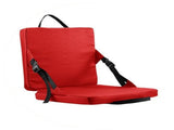 Red Portable Foldable Outdoor Seat Multi-Functional Stadium & Boat Chair with Carry Handle V888-ELOSUNG47063