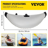 VEVOR Kayak Outrigger Stabilizer Inflatable Outrigger Float 2PCS PVC w/ Arms Rod V952-PHTZTWDQTZBDDVJK5V0