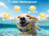 Smart Anti-Bark Collar for Dogs Rechargeable, IP67 Waterproof, HD Color Screen, 4 Safe Modes V1107-CS-CSBZNXGQ
