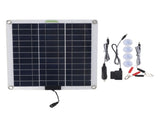200w Solar Battery Charger Kit High Efficiency Monocrystalline Battery Maintainer With OBD Plug For V1294-YM0901-3111240026111