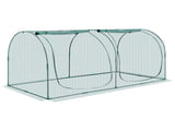 Crop 2.48 x 1.2 x 1.2 m Plant Protection Tent with Zippered Door, Wind-Resistant Tall Crop V952-ZZBHZ1PCS984ZQZ2F001V0