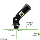 4Pack,Dusk to Dawn/Day Night Sensor, Photoelectric Switch, Photo Cell Sensor,IP65 Waterproof V1192-AZ-W-23057