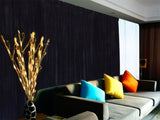 Long Large Velvet Curtains Black PINCH PLEAT 590x270cm 30 Hooks Polyeste New V702-CNA3-1L NB
