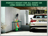 Rolling Garden Tools Storage Rack Long Short Handles Organizer Holders Fits 40 V465-669090