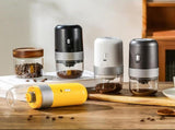Portable Electric Coffee Grinder With Ceramic Burr, One Touch Automatic Grinding, Adjustable V1237-ZY-807-191