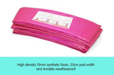 Powertrain Replacement Trampoline Spring Safety Pad - 10ft Pink TRP-PAD-PK-10